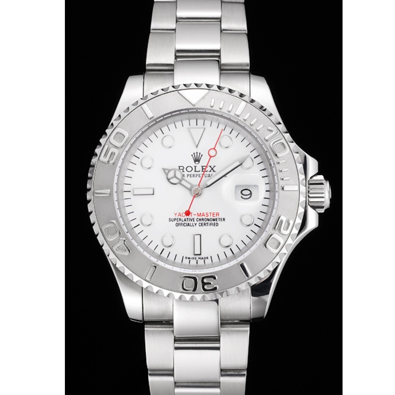 Good Copy Rolex Watches White Swiss And Case Staniless Rolex Steel Bracelet Yacht-Master Dial 0531